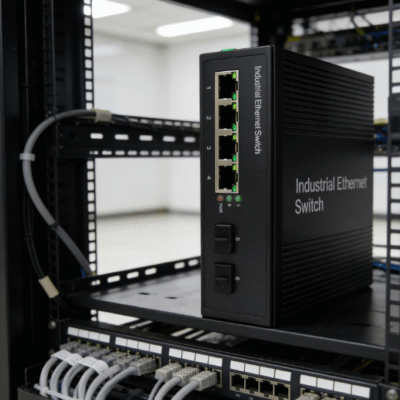 How to connect fiber to an industrial switch_1