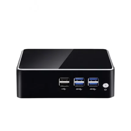 YC027 Entry-Level Mini PC (Celeron/Pentium Series) - 8 USB Ports | Dual Display (VGA+HD) | Compact Business Office Desktop